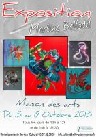 Exposition à la MAISON DES ARTS - Martine BELFODIL , BELFODIL Martine