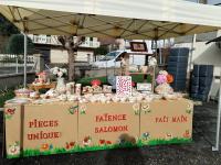 Marché de Potiers de Neuvy 03 , faïence salomon 