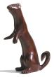 Belette en bronze
hauteur 22 cm