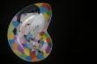 Art déco en mosaïque - Plat porcelaine