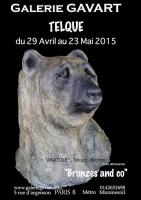 Actualité de TELQUE chris Galerie GAVART Paris 8ème Mai 2015