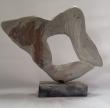 Le plongeon

sculpture en ardoise, socle bois 