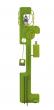 Horloge Pop Up Squeleton (vert pomme)