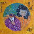 MASQUE CARNAVAL (N°6)
 60X60