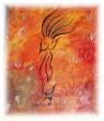 Chagrin d'automne - Huile sur toile