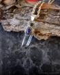 cristal de roche, tanzanite et tourmaline