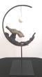 RÊVERIES AU CLAIR DE LUNE
Raku, porcelaine, métal
700 €