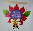 grimpeur fleur + abeille