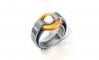 Marc Fournier - Bague anneau + bague
