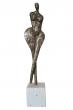 Bronze sur socle en granit