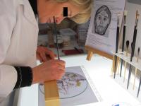 Actualité de Claude THORAVAL Atelier de vitrail Stages de peinture sur verre traditionnelle dédiée au vitrail : grisaille, émaux, jaune d'argent