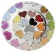 Les pigments de couleurs: Ils sont délayés avec de l'essence grasse et de médiums à l'aide d'un couteau à palette. L'ors que les pigments sont en poudre leurs couleurs ne correspondent pas à celles obtenues après cuisson, d'ou l'intérêt de l'élaboration d'une palette. Le putoisage: La couleur est posé et puis égalisé en tapotant avec une mousse fine.