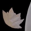 Une fleur appliquée. J'ai choisi le lotus, choisissez la votre!