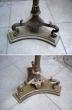 Restauration de la patine d'un lampadaire