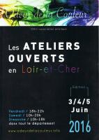 ATELIERS D'ARTISTES DU LOIR ET CHER OUVERTS , NICOLE BOURGAIT THIERRY LE SET DES FLEURS