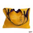 Sac cabas Cuir jaune GRETA