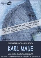 KARL MAUE, peinture , Aznar Sílvia Association Culturelle POPULART