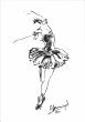 Ballet Capitole 46 (pinceau et encre sur papier A3)