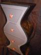 commode 4 tiroires avec habillage tissus dentelle