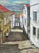 HUILE SUR TOILE : LE PASSAGE (Guarda- Portugal)