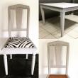 Salle à manger année 20, renovation chaises et table