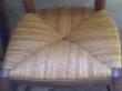 assise refaite en paille de seigle