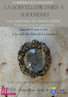 Actualité de Martine Sezer, Artiste plasticienne conférence