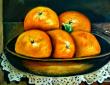 Oranges - huile sur toile