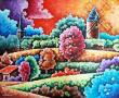 Couleurs d'Automne <br>61x50 cm <br>Acrylique sur toile