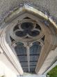 Restauration des vitraux de l'église de Mancenans (Doubs, Bourgogne Franche-Comté)Intervention extérieure par nacelle
