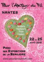 Pour l'amour du fil à Nantes , sylvie deschamps LE BEGONIA D'OR - Atelier de broderie main