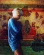 Bain de Cnossos, 1995,tempera-huile sur toile