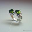 Bague de Haute Joaillerie. Création joaillière intitulée 