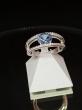 Bague Aigue marine et diamants