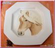 cheval sur assiette