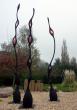 sculptures bois et vitrail