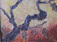39. RAISINS OUBLIES. Ecorce de bouleau - Cônes de cèdre du Liban - (25 cm/32 cm) , NICOLE BOURGAIT THIERRY LE SET DES FLEURS