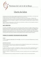 Actualité de  PRESBYTERE DE MONTOIRE SUR LOIR 10 ème - SALON D'ART CHRETIEN CHARTE  DU SALON ART CHRETIEN MONTOIRE