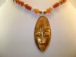 COLLIER CORAIL-cornaline et corail