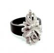 descriptionbague en corne de buffle et agent