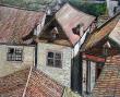 HUILE SUR TOILE : MOSAIQUES (Village du Lot)