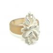 descriptionbague en corne de buffle et agent