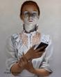 La Dame Blanche.
Hst,81x65