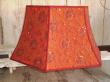 abat-jour octogonale double tissu