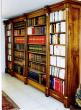 Bibliothèque EMPIRE L 4.0 m en noyer massif