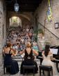 Concert classique dans les ruelles du hameau du Chambon de Bavas 