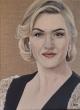 Huile sur toile en lin 40x30 cm:
Kate Winslet.