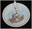 Madame la cigogne - Assiette bébé porcelaine