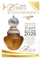 Exposition Verres contemporains , lefevre Francis