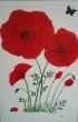 Coquelicots N° 42 70x40 Acrylique (Vendu)